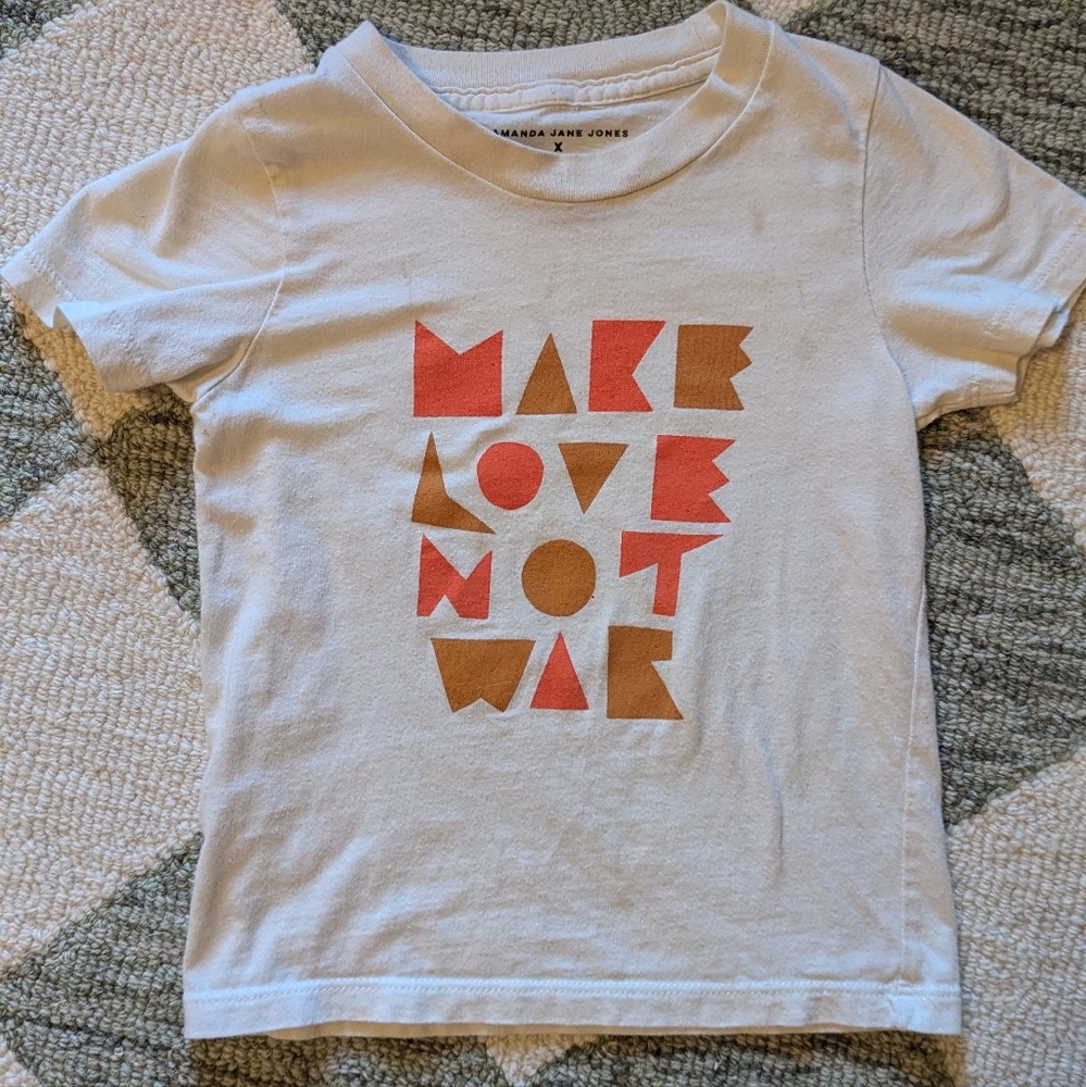 Mochi Kids and Amanda Jane Jones Collab T-shirt
